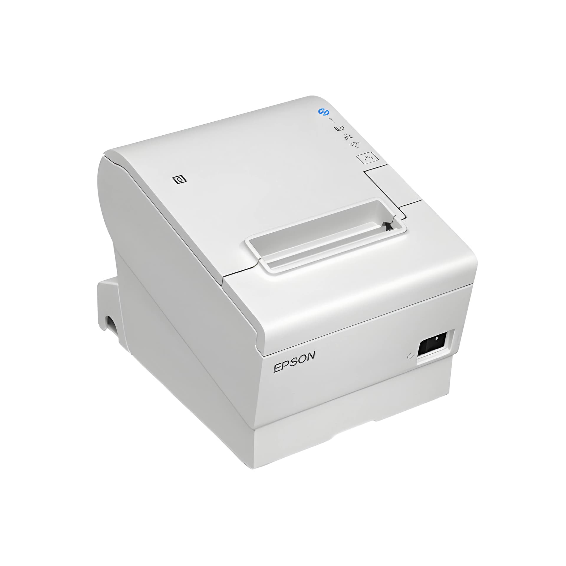 EPSON, TM-T88VII-041, THERMAL RECEIPT PRINTER, EPSON WHITE, WIFI (R05), INTERFACES, PS-190 POWER SUPPLY AND AC CABLE