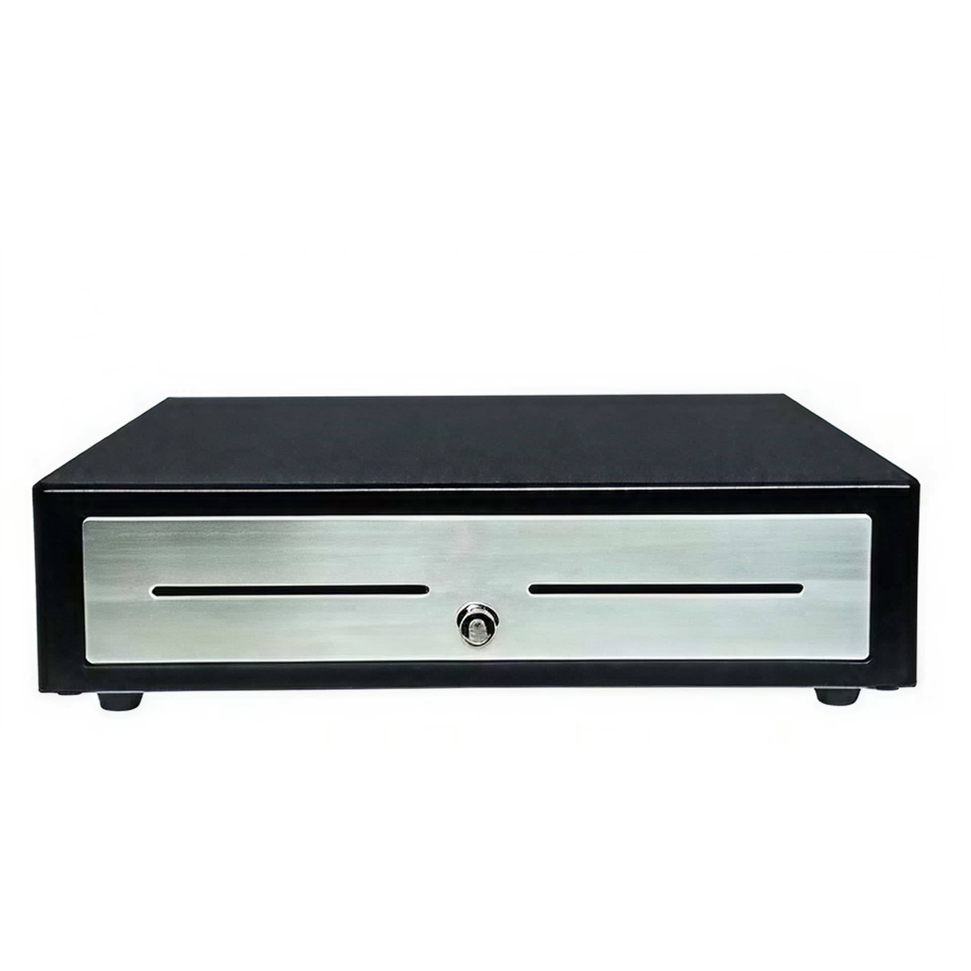 STAR MICRONICS, CASH DRAWER, CD4-1616BK55-S2, CHOICE CASH DRAWER, BLACK, 16WX16D, PRINTER DRIVEN, 5BILLL-5COIN, 2 MEDIA SLOTS, CABLE INCLUDED